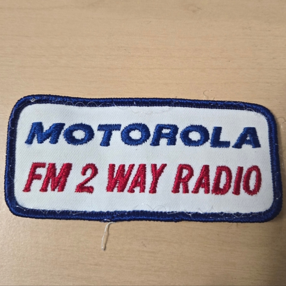 Vintage Motorola FM 2 Way Radio Patch